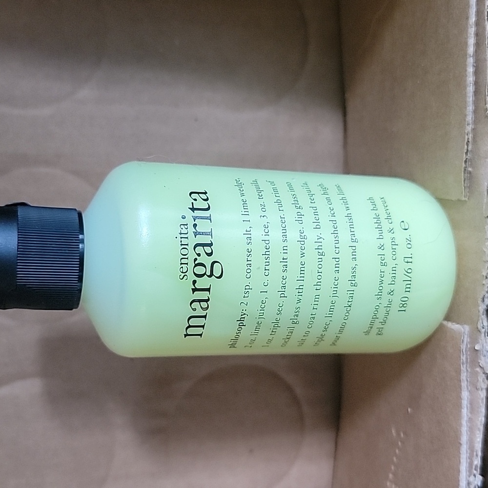 Philosophy Senorita Margarita 6 oz Shampoo Shower Gel Bubble Bath